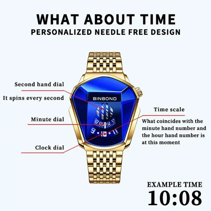Binbond Quartz MenS Watch