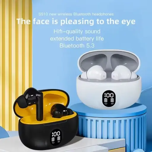 S510 TWS Wireless Bluetooth Headphones